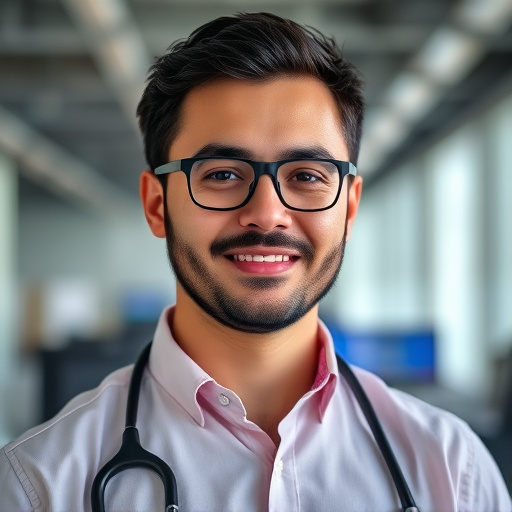 Professional portrait of a male tech lead