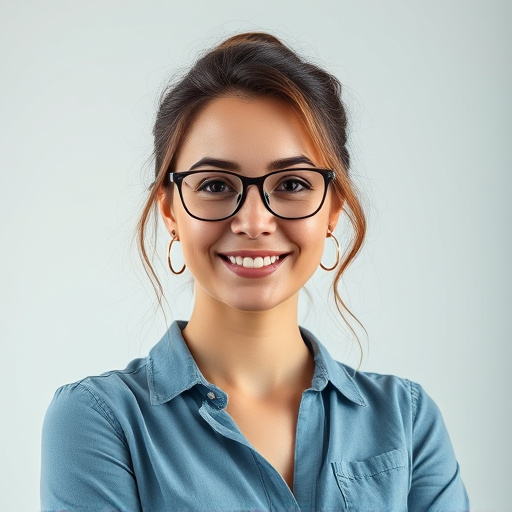 Professional portrait of a female design lead